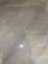 Gold Pedestal Marble Top End Table
