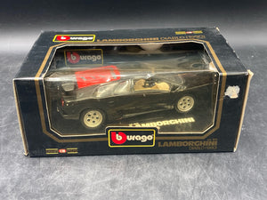 Burago 1/18 1990 Lamborghini Diablo Die Cast COD 3028 W/ Box