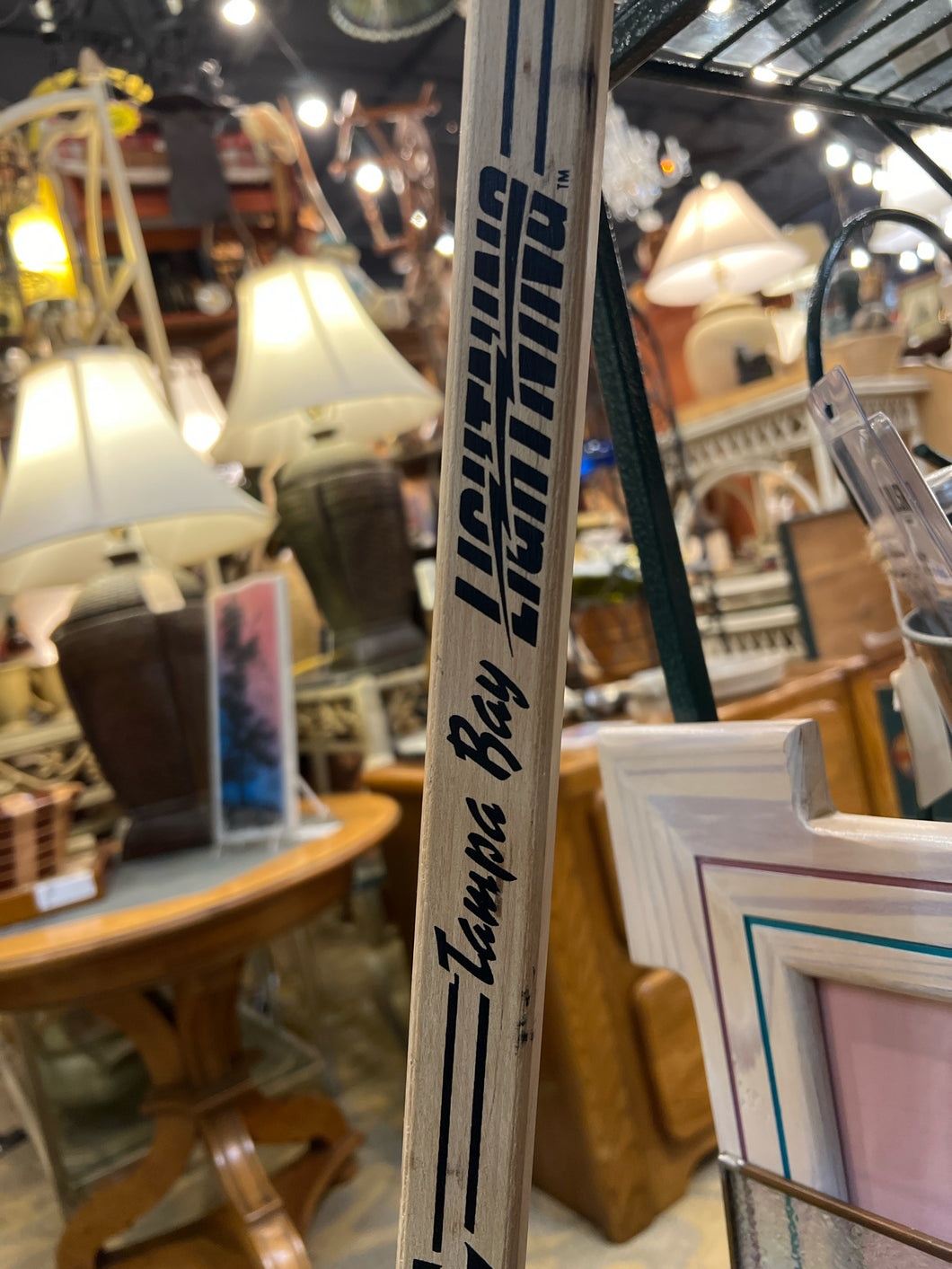 Chris Gratton Tampa Bay Lightning Signed Hockey Stick