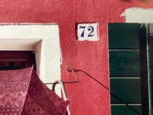 Nancy Ross-Ruddick Signed "Three Umbrellas Burano Italy" Photograph