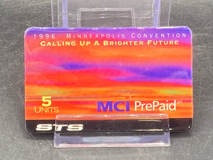 STS 1996 Minneapolis Convention "Calling Up A Brighter Future" Phone Card