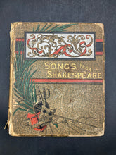 Songs From Shakespeare Cassell & Co 1886 First Edition HC