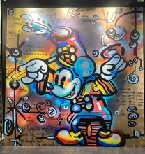 LEBO "Between The Magic & The Mystery" Brushed Aluminum Print 36x36"