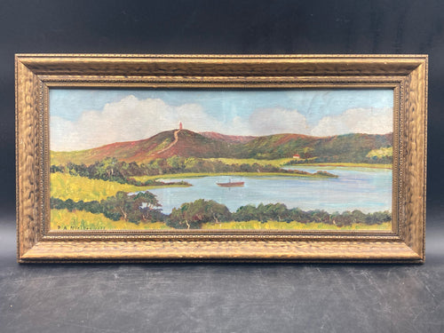 Peter Nielsen (1873-1965) Signed California Landscape Oil Painting