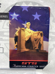 STS Americana Collector Series Lincoln Monument Phone Card