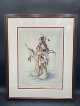 Edmund Czajkowski Signed â€˜Flaming Warriorâ€™ Lithograph