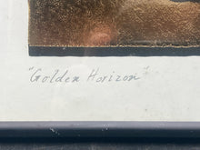 Steven Norte Signed "Golden Horizon" Gold Foil Lithograph, Framed - view 6