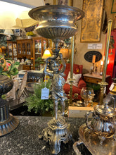 French Style Art Nouveau Silverplate Boy Centerpiece
