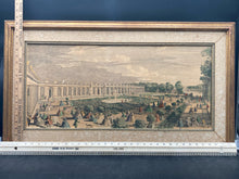 Vintage "View Of The Chateau Trianon Palace Versailles" Print, Framed - view 9
