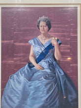 Queen Elizabeth, Queen Mother Signed 1968 Christmas Card, Framed