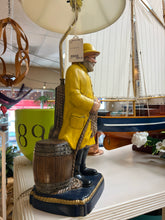 Ceramic Sailor Lamp