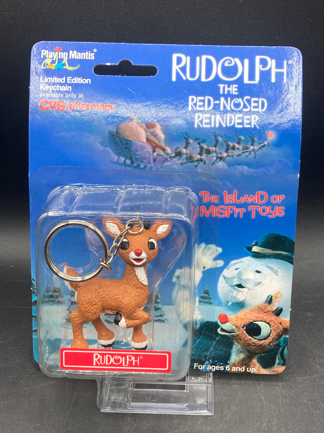 1999 CVS Playing Mantis The Island Of Misfit Toys Rudolph Keychain