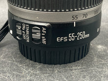 Canon EF-S 55-250mm F/4-5.6 IS Zoom Lens W/ Polarizer Filter