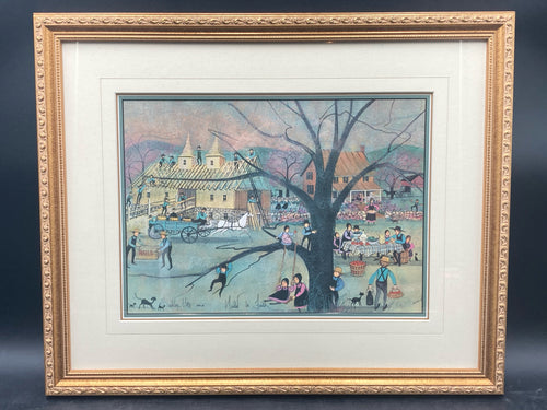 Signed Framed 