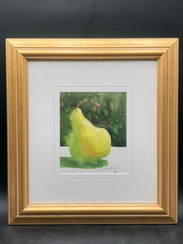 Original Suzy Leeja Carrington Signed Still Life Watercolor Painting