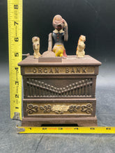 Antique 1882 Kyser & Rex Organ Bank Musical Mechanical Coin Bank