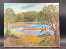 Artist Signed Marsh Landscape Painting