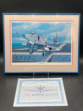 Stan Stokes Signed Limited Edition "Fallen Eagle" Lithograph W/ CoA