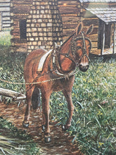 William-Leslie VanHook Signed Limited Edition "Making Lasses" Lithograph