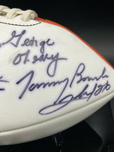 Kellen Winslow & Lou Holtz Multisigned Football - view 3