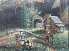 William-Leslie VanHook Signed Limited Edition "Making Lasses" Lithograph