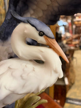 Resin Montefiori 2 Great Herons Statue on Base