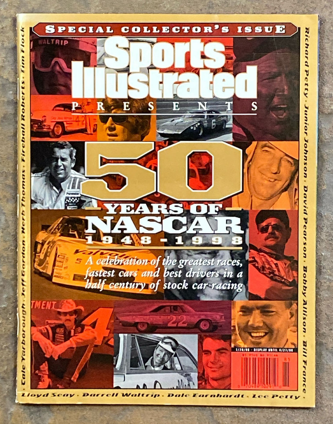 Sports Illustrated Presents 50 Years of NASCAR 1948-1998 Special Collector's Issue (1998, Time Inc.)