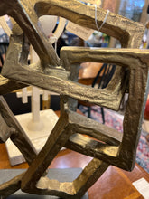 Gold Squares Statue