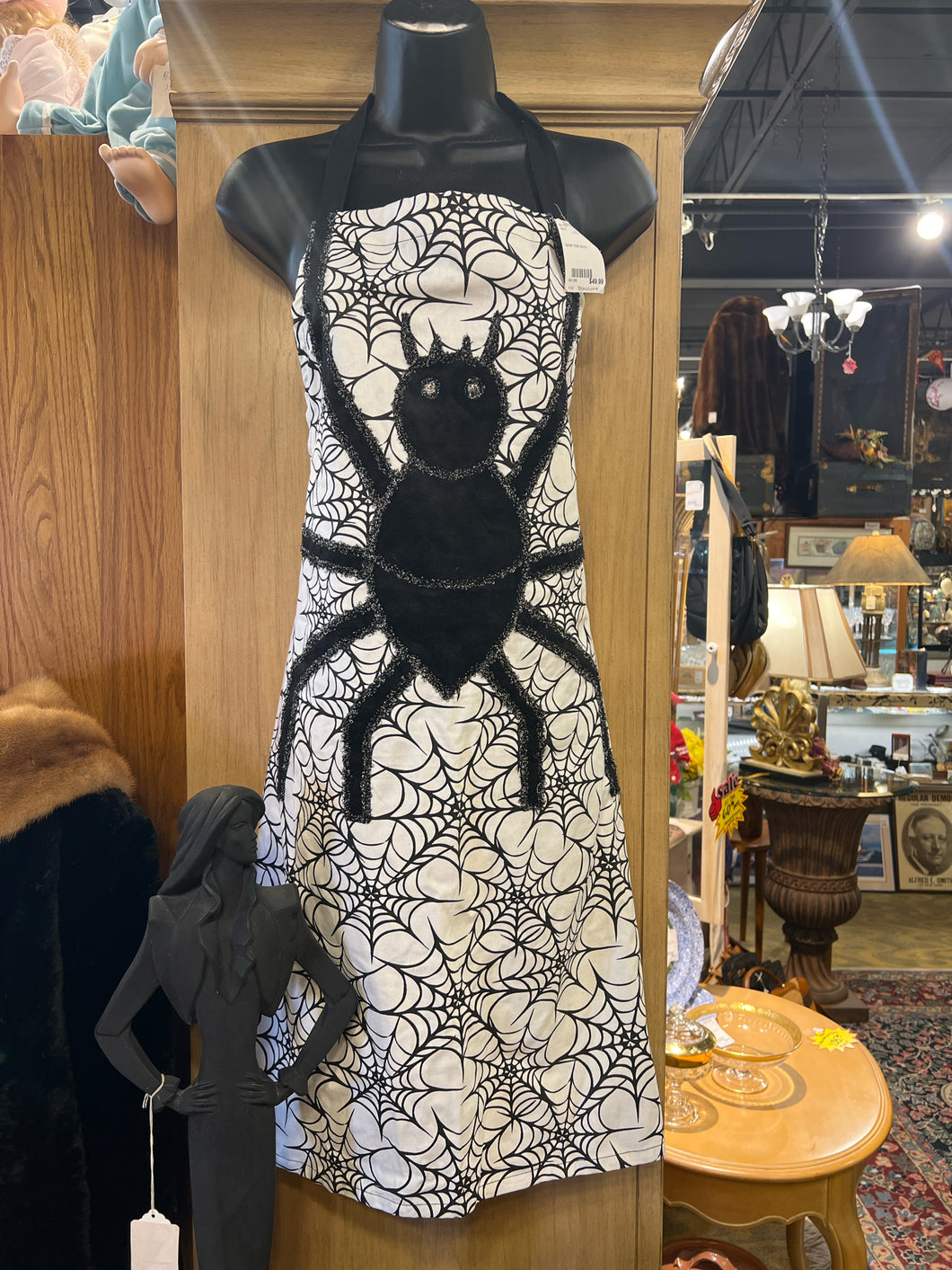 Spider Web Apron