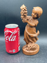 Kunstgewerbe Drechslerei Wooden Folk Art Wine Maker Figire - view 9