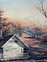 Terry Redlin Signed Open Edition "Autumn Shoreline" Print, Framed - view 5