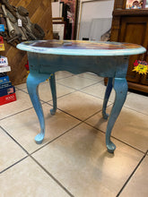 Hand Painted Lighthouse Table