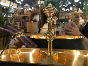 Brass Bouillotte Desk Lamp