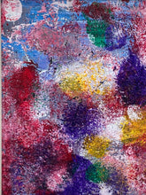 Original Angela Wakefield Spring Burst Series Abstract #03 Painting W/ CoA