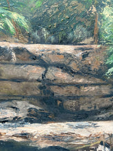 Florida Everglades Styled Oil Painting On Canvas