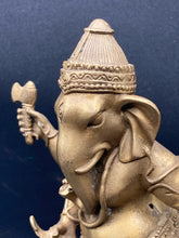 8" Bronze Buddhist God Ganesha Elephant Statue