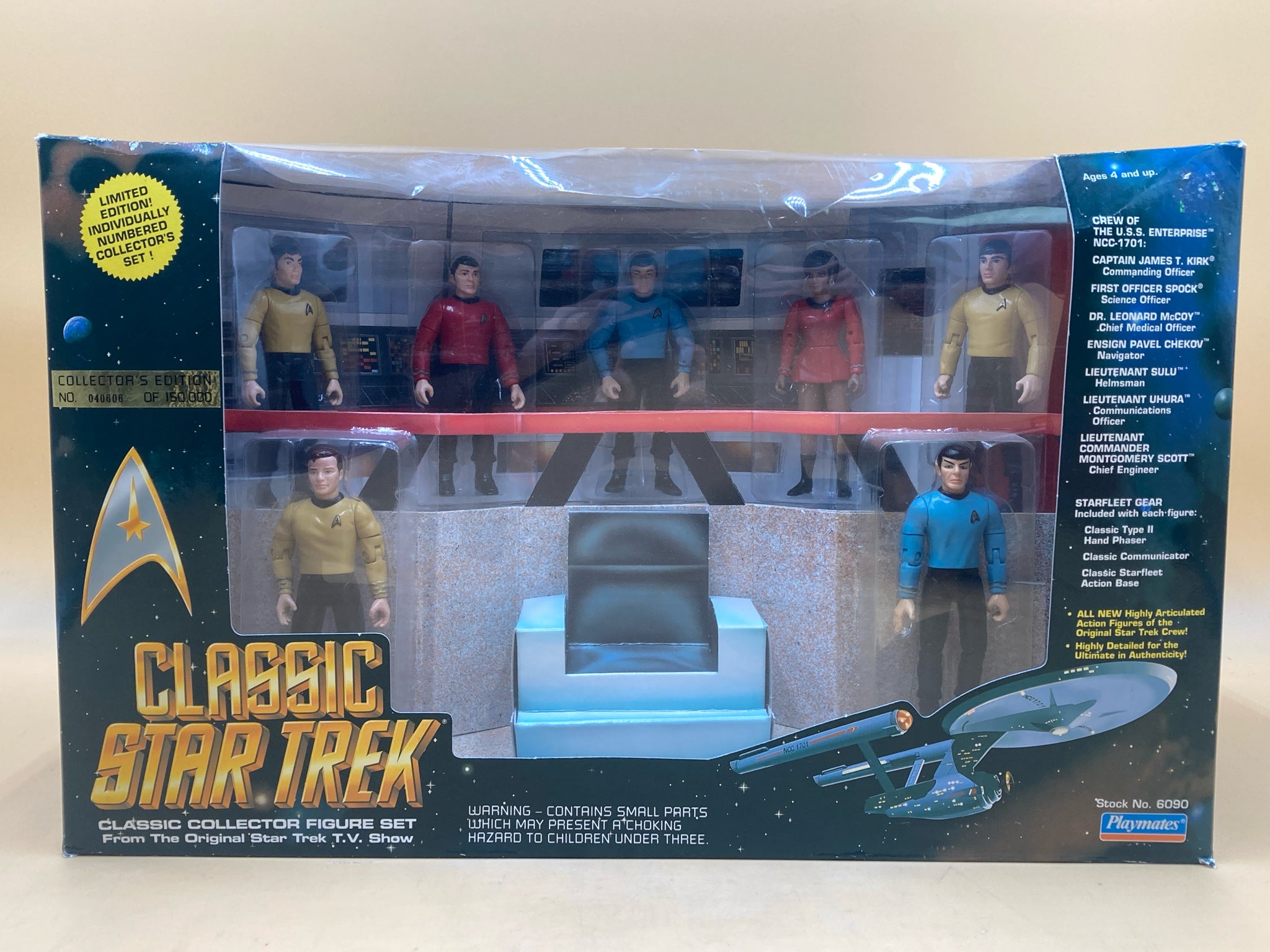 Playmates Limited Edition Classic Star Trek Collector's