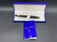 Waterman Paris Phileas Fountain Pen w/ 24k Gold Trim & Original Box