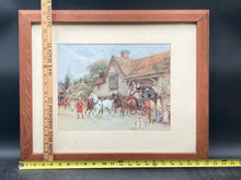 Heywood Hardy "The Departure Of The Mail" Print, Framed - view 7