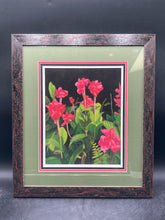 Linda Amundsen Signed Limited Edition "Canna Blossoms I" Print