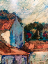 Original Donald Roy Purdy Signed Farm Landscape Oil Painting