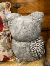 Resin Owl with Large "Stone" Eyes