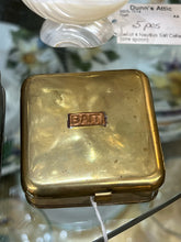 Set of 3 Antique Brass Fishing Bait Boxes