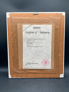 Zamy Steynovitz Signed "Beauty And Beau" Seriolithograph W/ CoA