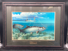 Fred W. Thomas Signed "Silver Mine" Limited Edition Lithograph, Framed