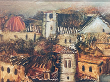 Original Signed Jerusalem Israel Oil Painting
