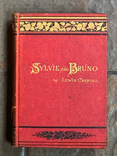 Sylvie And Bruno Lewis Carroll Illustrated Harry Furniss (1890 Macmillan 1st Ed)