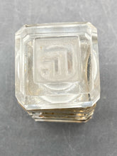 Antique 1933 Lucien Lelong Mon Image Crystal Glass Perfume Bottle