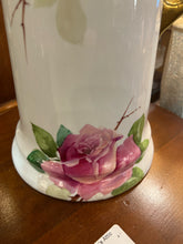 Antique Hand Painted Rose Vase by Rene Of Austria