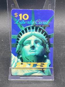 STS 1996 Limited Edition Liberty Card Prepaid Phone Card